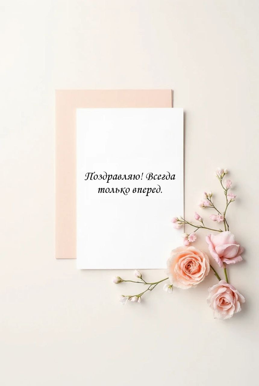 Поздравительная открытка